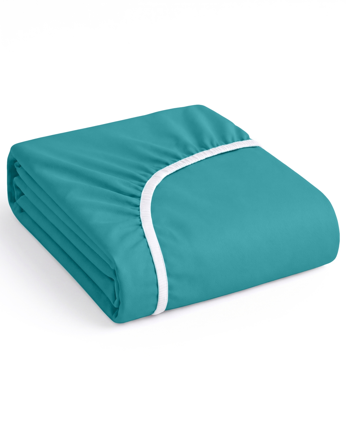 Nestl Super Soft Extra Deep Pocket Microfiber Fitted Sheet, Twin - Teal Blue
