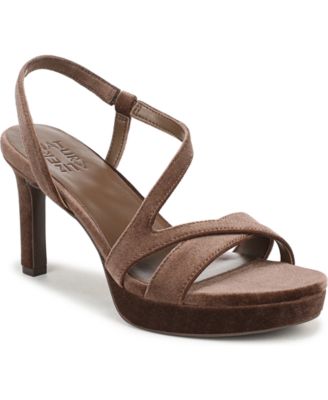 Abby Platform Strappy Open-Toe Sandals