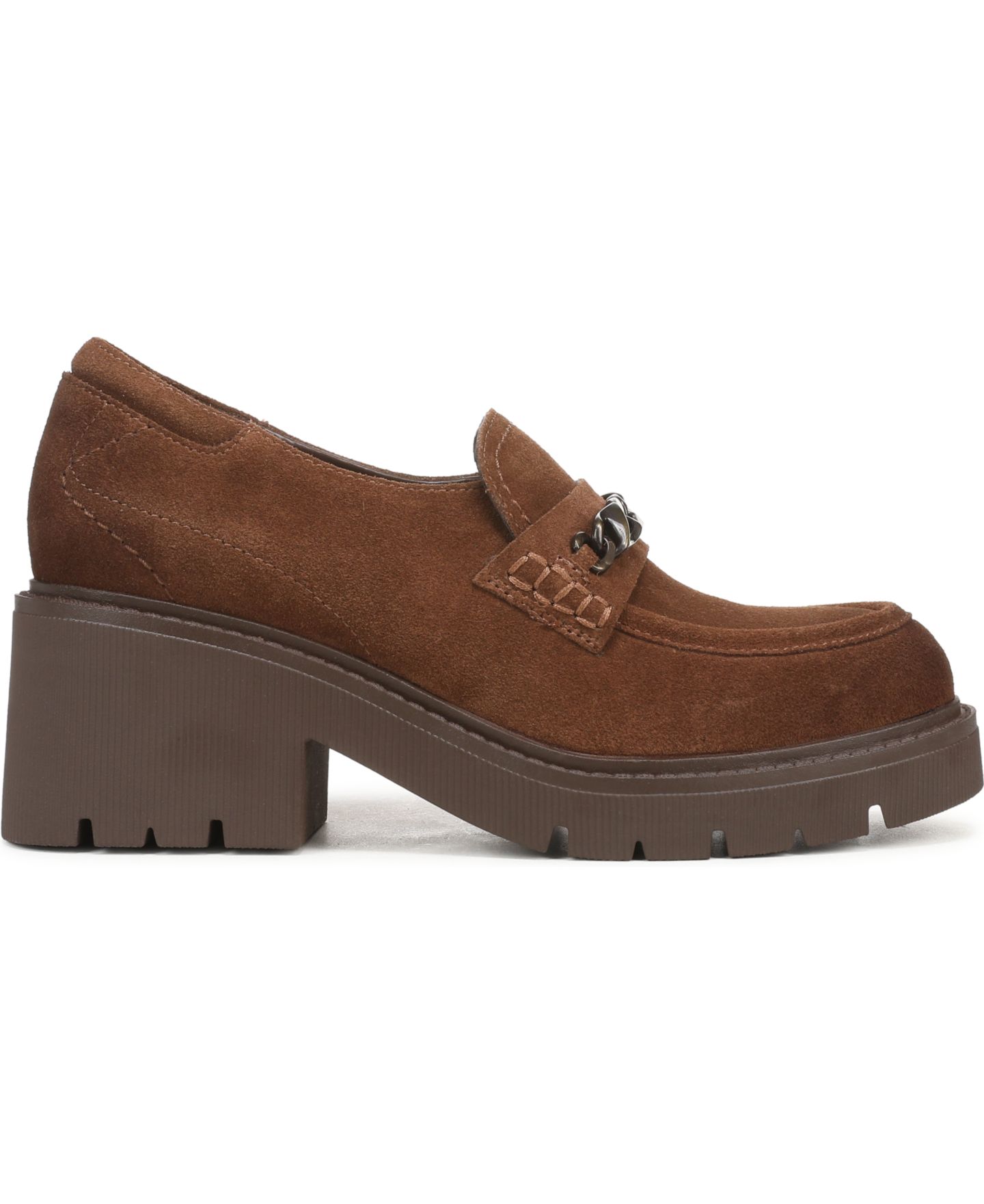Женские туфли Naturalizer Jolee Suede Platform Lug-Sole, цвет: Дымчатый кленовый — фото 2