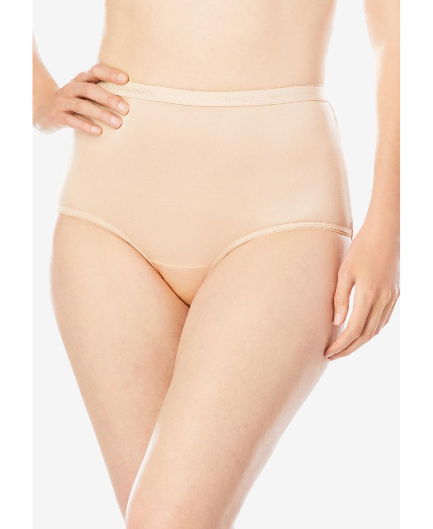 Women's Full Coverage Classic Nylon Brief Pack