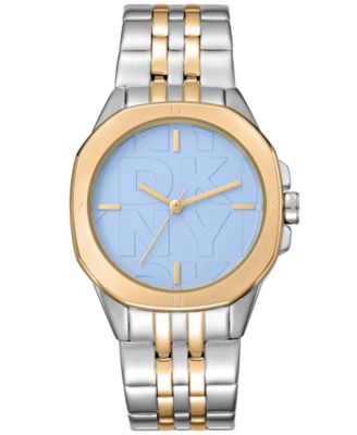 Women's Quartz Two-Tone Stainless Steel Bracelet Watch, 34mm