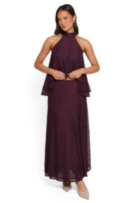 Women's Tracy Lace Maxi A-Line Skirt