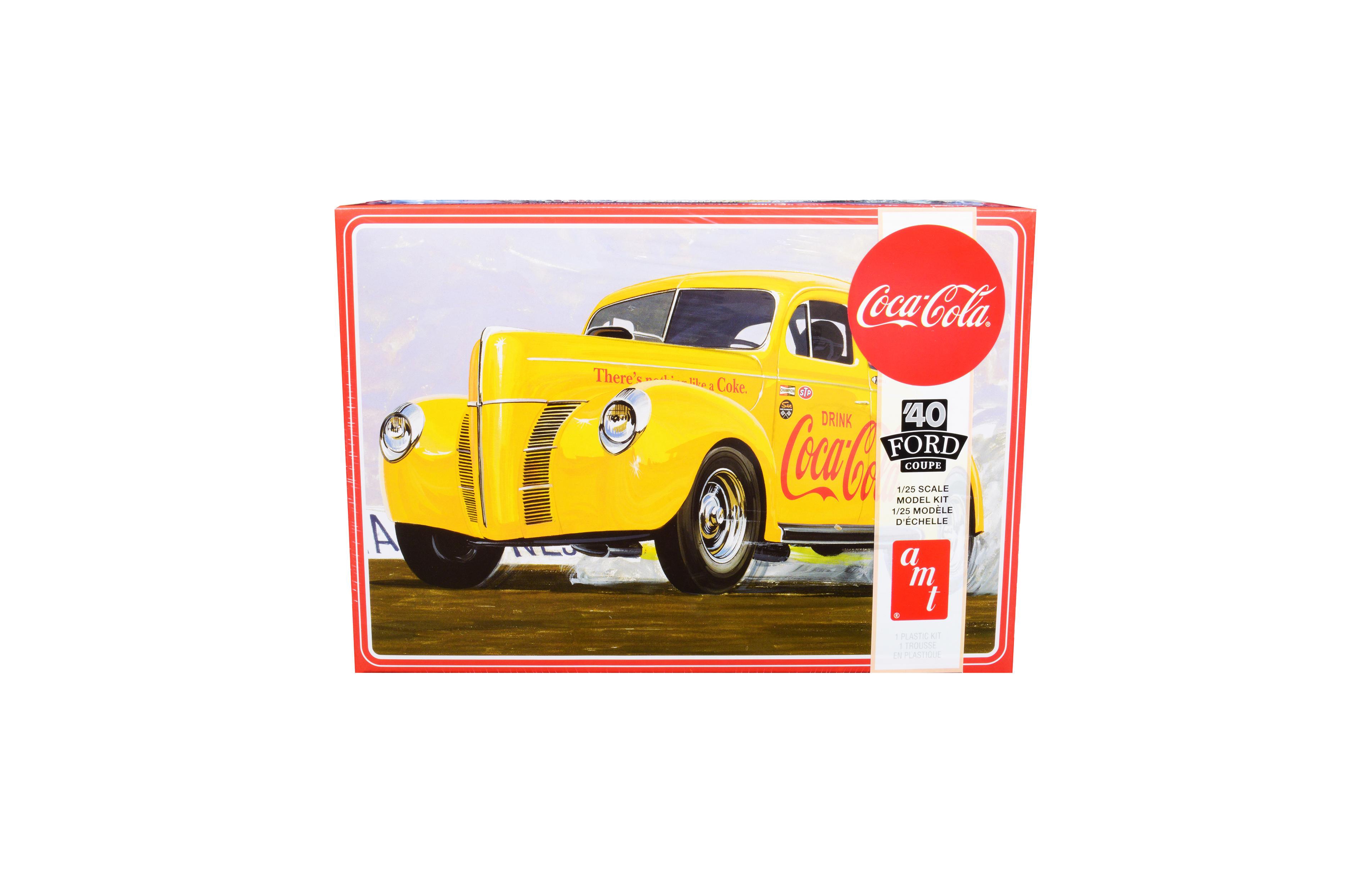 Amt 1/25 Scale Coca-Cola 1940 Ford Coupe Skill 3 Model Kit
