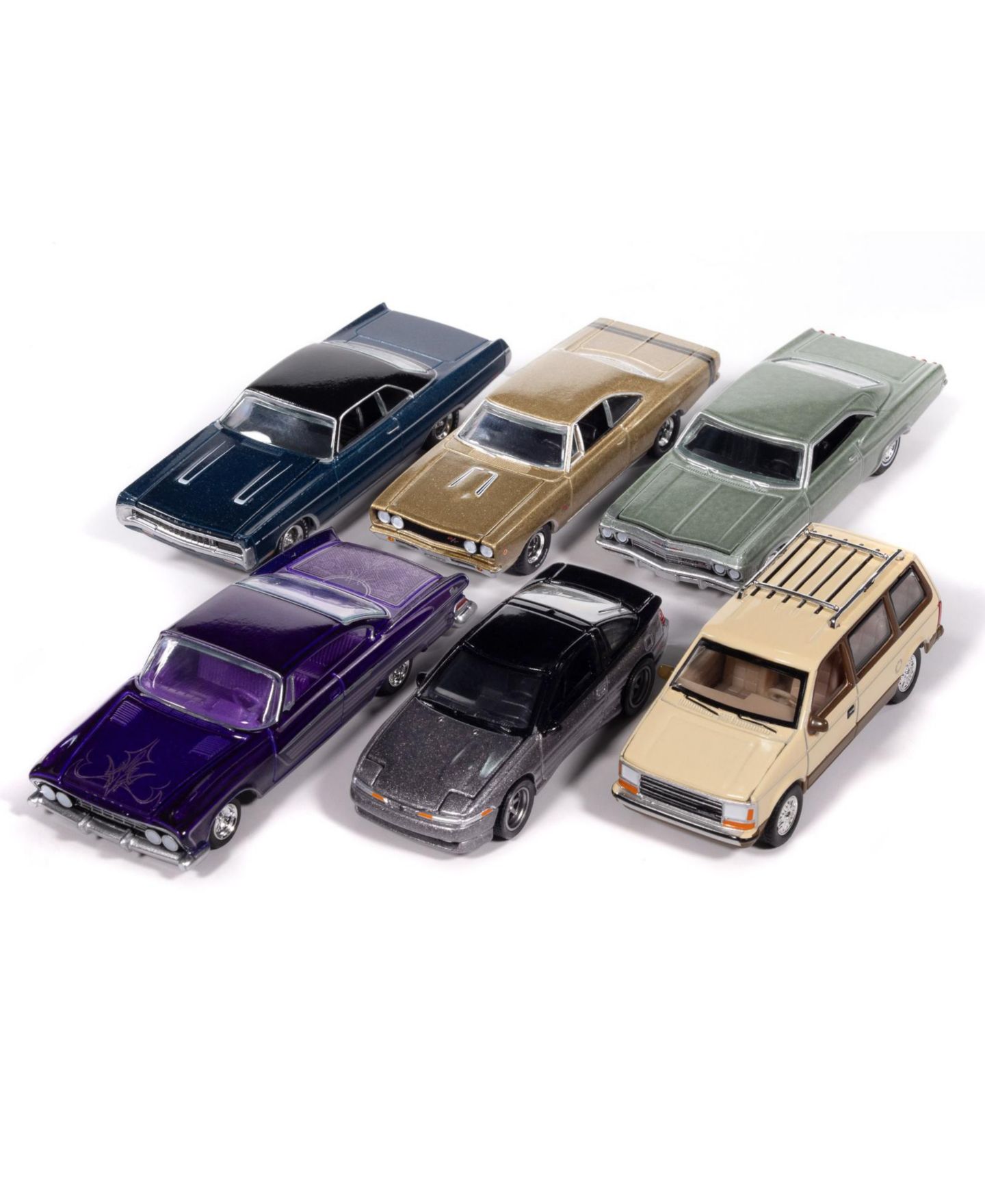 Детские игрушки Auto World 1:64 Scale Premium Limited Edition Diecast Model Cars, 6-Piece Set — фото 2