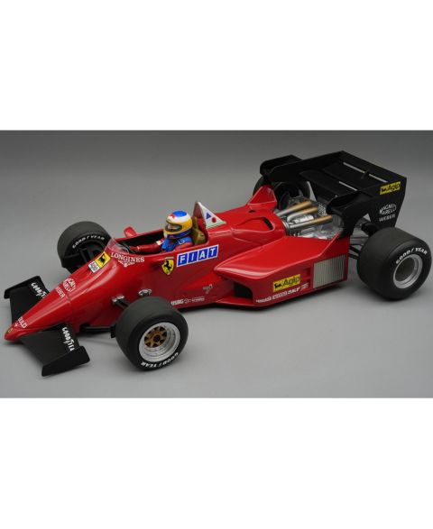 Детская игрушка Tecnomodel 1/18 Scale Ferrari 126 C4-M2 F1 World Championship with Driver Model Car, цвет: Разноцветный