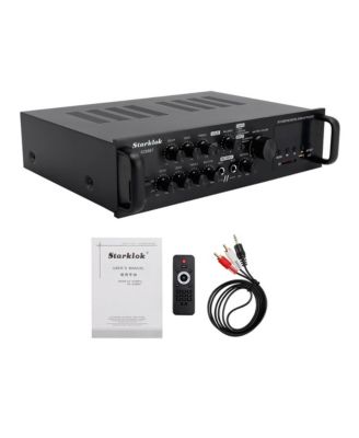 5.0 Channel Bluetooth Amplifier - 2500W Peak, 1000W RMS, USB/SD and FM Radio