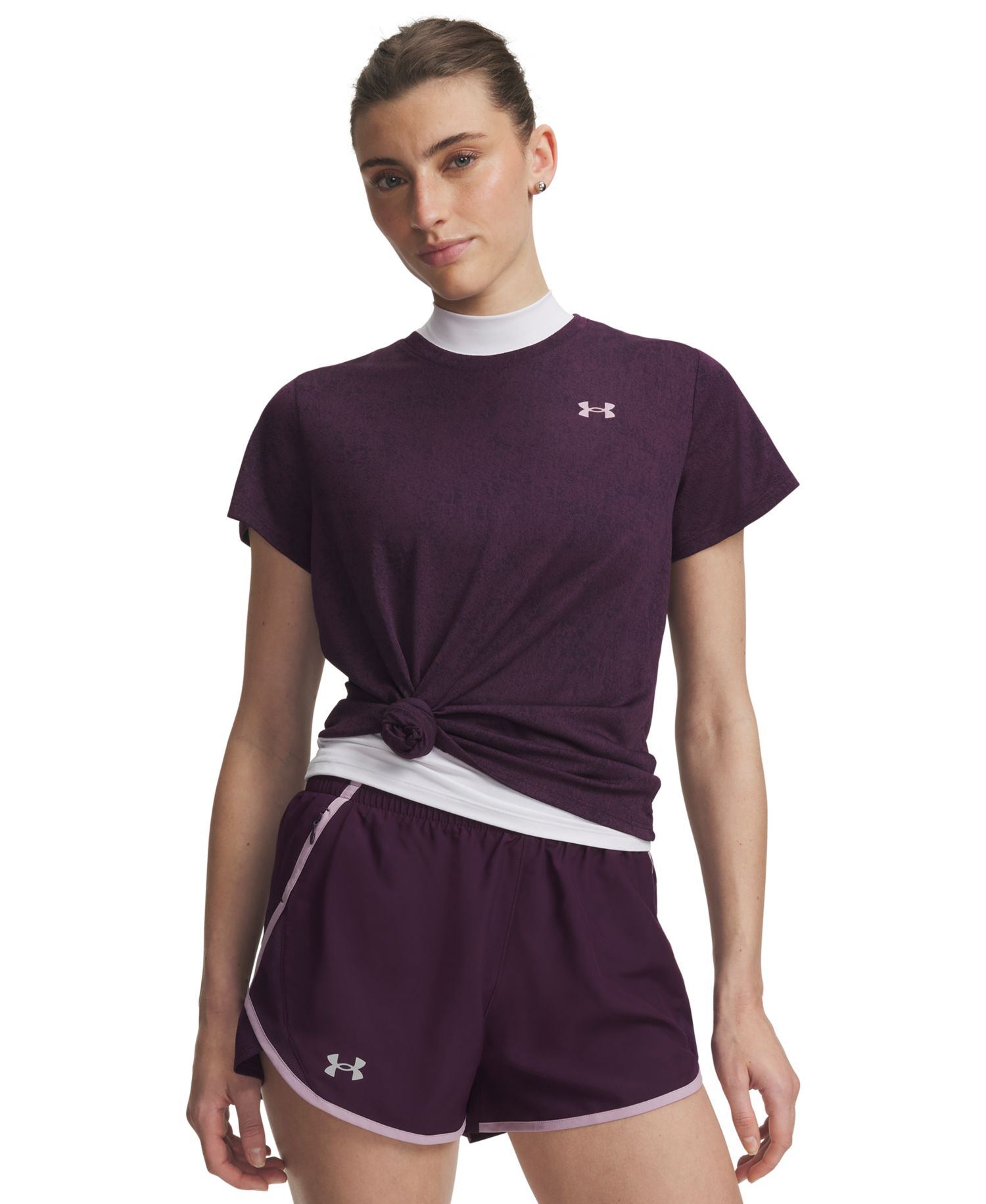 Women's Tech Pixelate Short-Sleeve Top