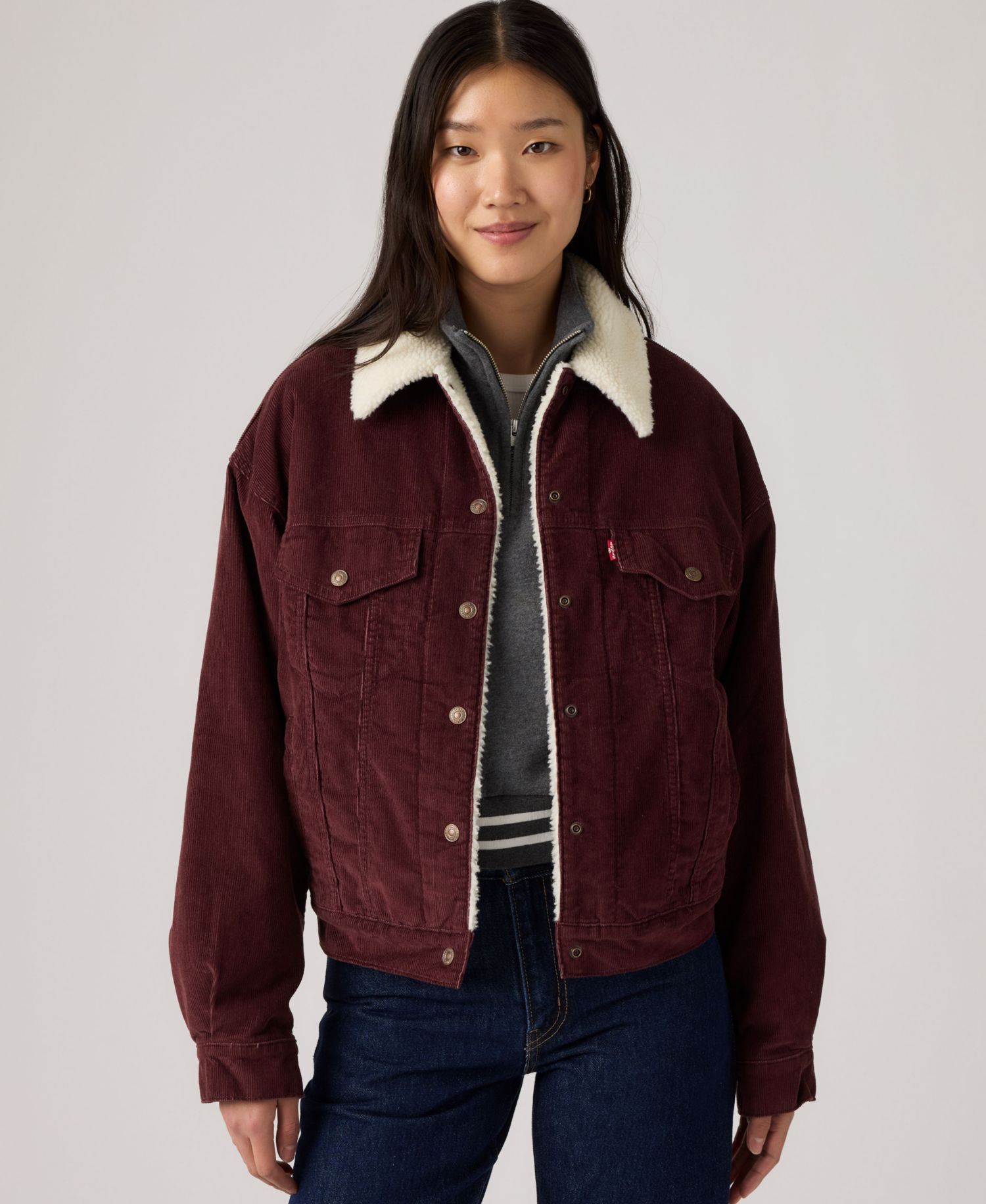 Women's 90s Trucker Long Sleeve Jacket