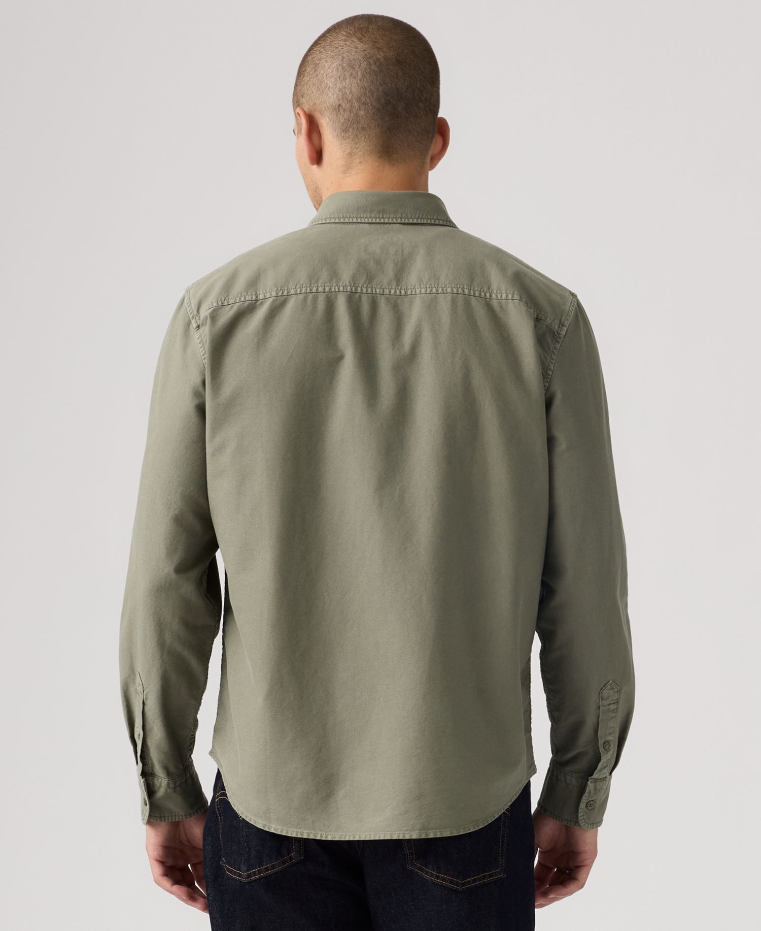 Men's Classic Worker Long-Sleeve Overshirt
