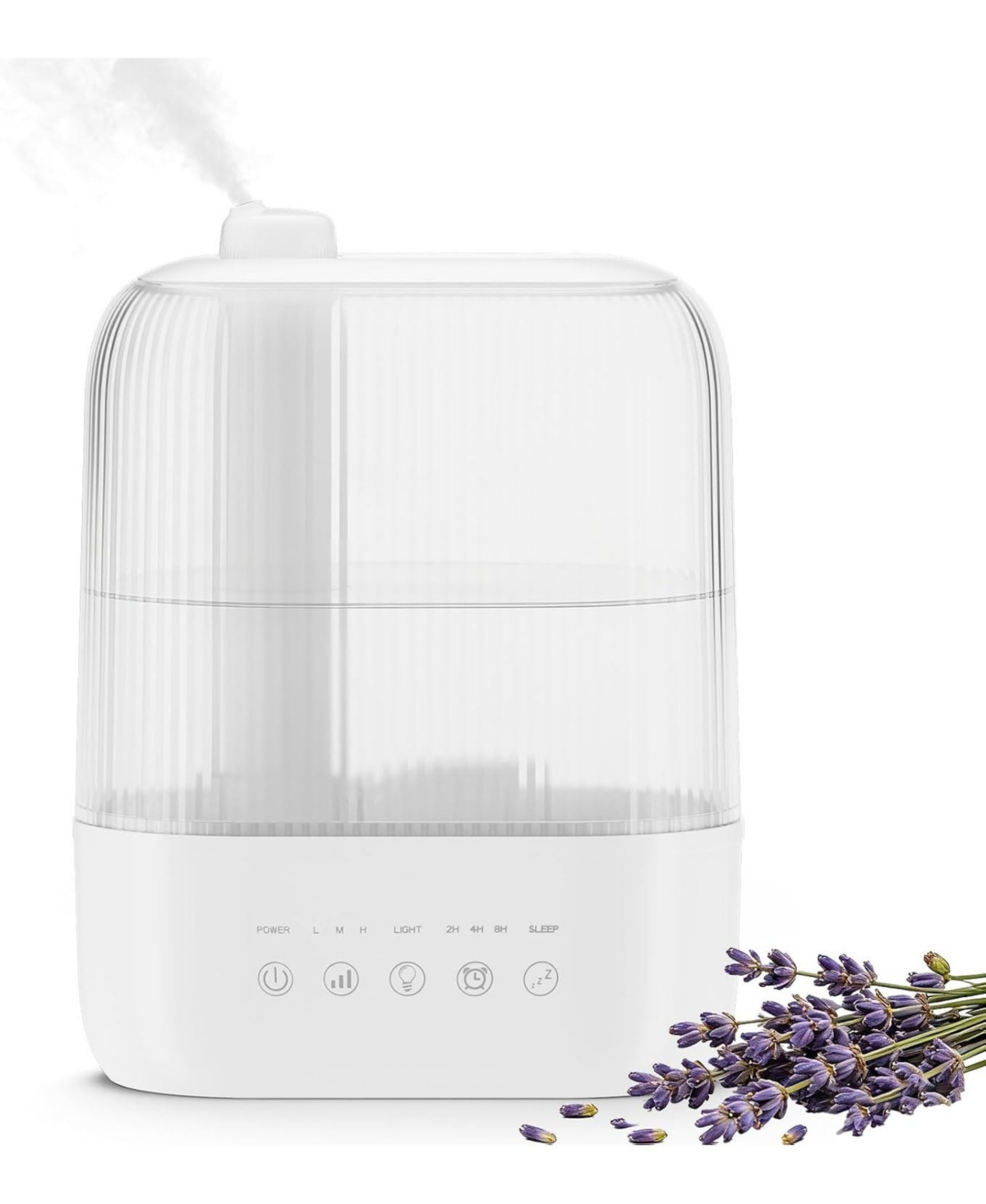Electactic 3L Top Fill Humidifier with Smart Humidity Control - White