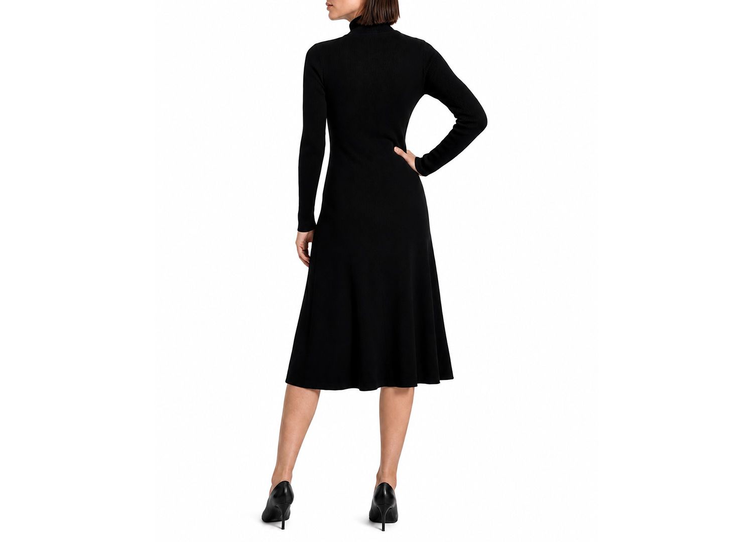 Women's Adhara Mock Neck Midi Sweater Dress
