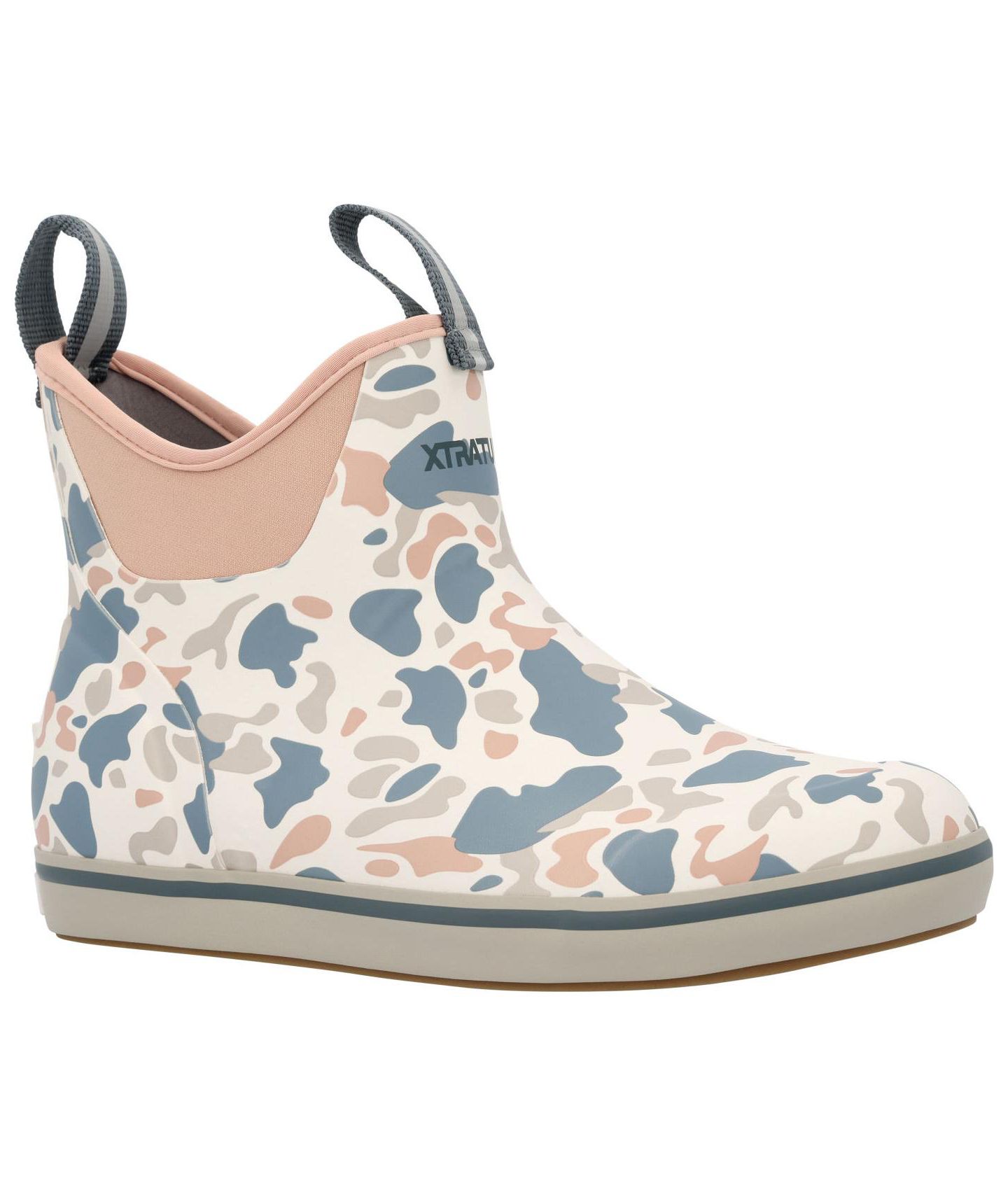 Женские ботинки XTRATUF Waterproof Ankle Deck Boot, цвет: Камуфляжный — фото 1