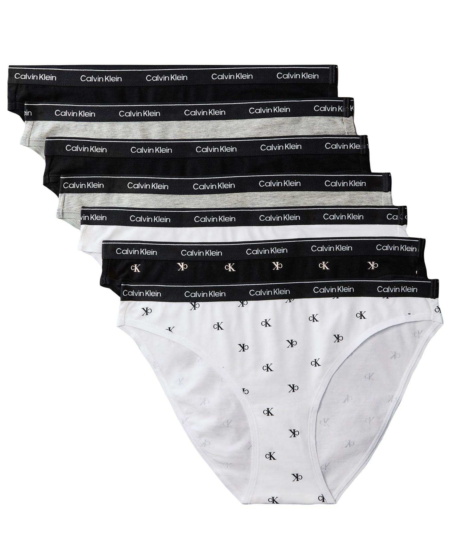 Women's Icon Logo Full Coverage Bikini, 7-Pack, QD5320