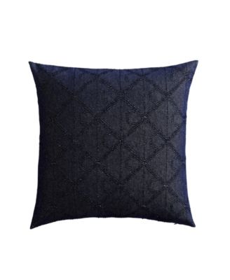Needle Punch Decorative Pillow, 22" x 22"
