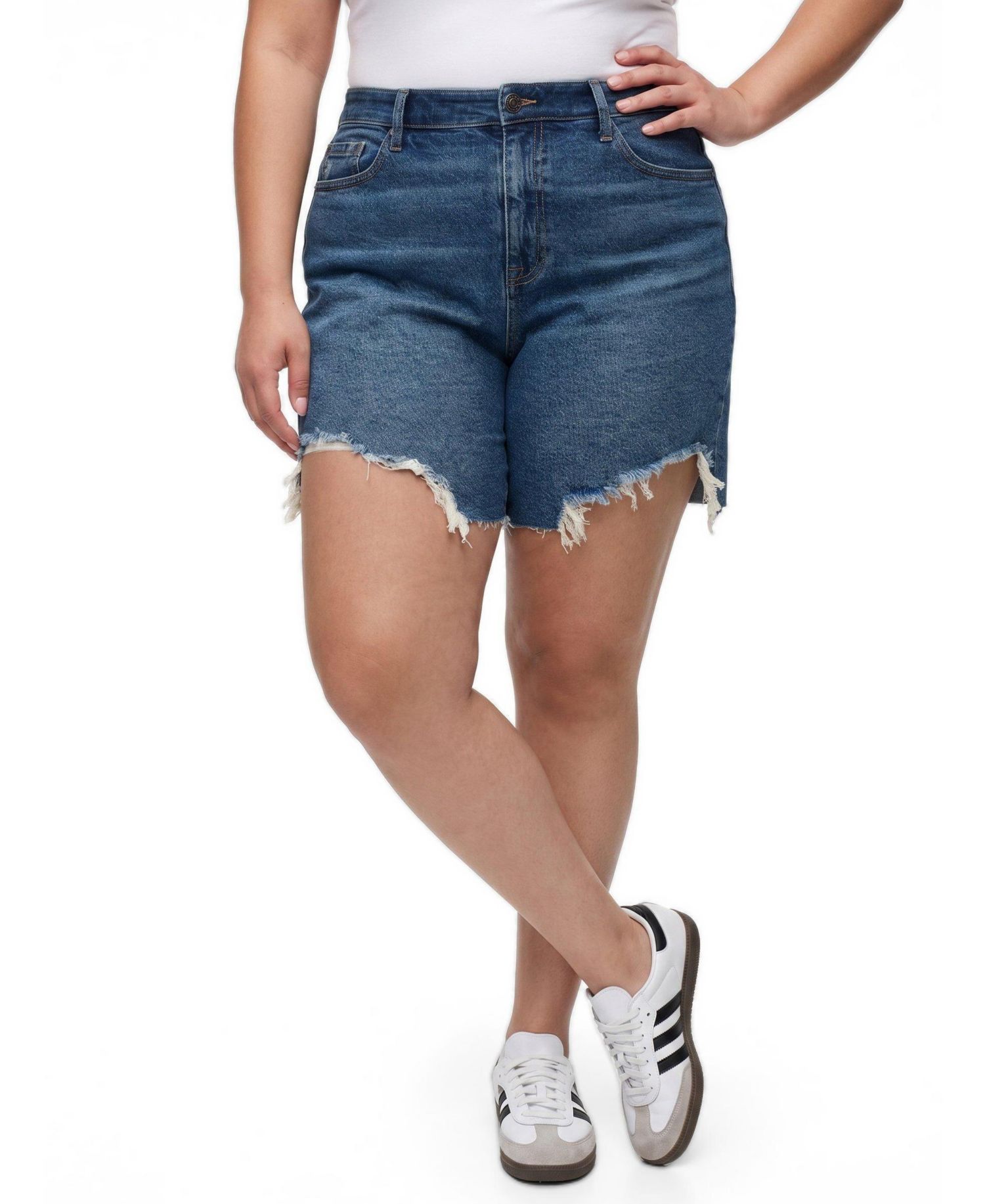 Women's High-Rise Dad Denim Short