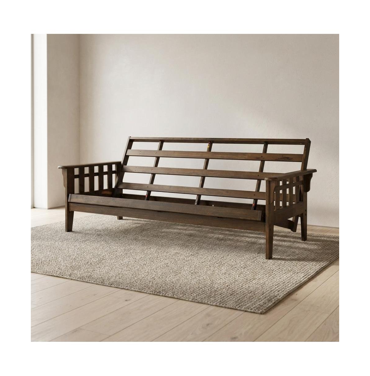 Kodiak Furniture Tucson Queen Frame-Rustic Walnut - Rustic walnut