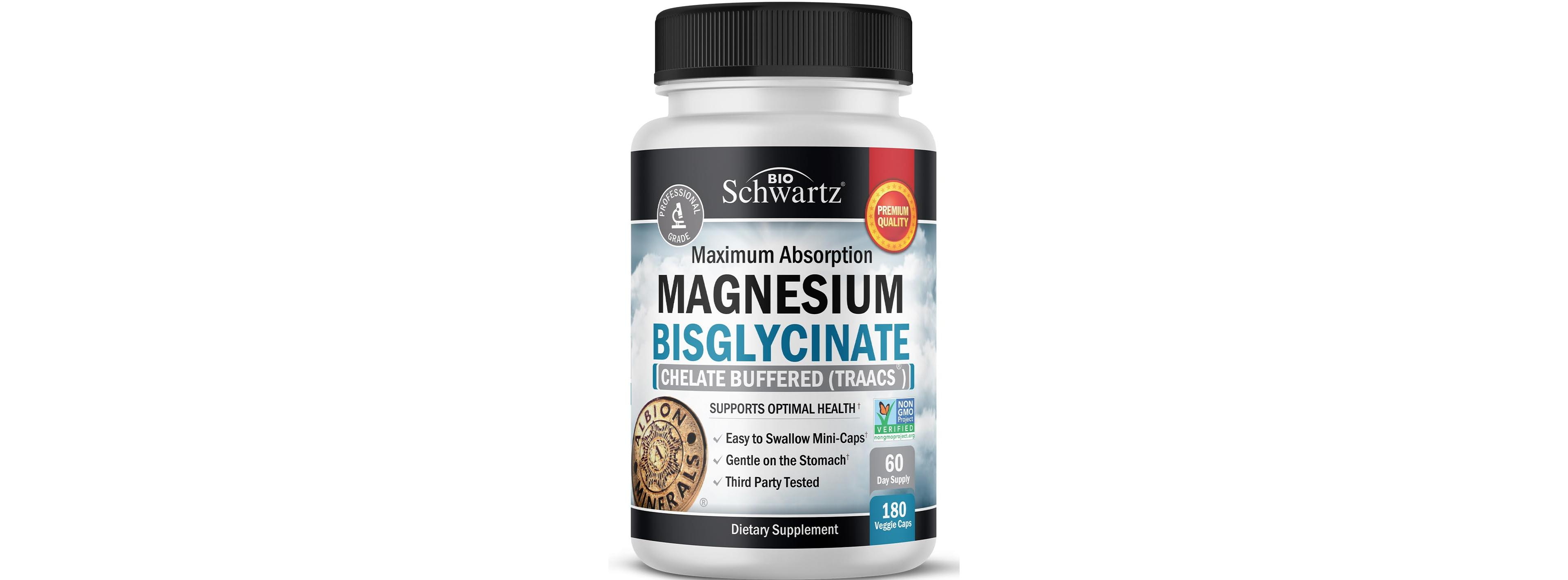 Magnesium Bisglycinate Capsules, 180ct