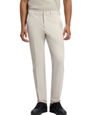 Men's Four-Way Stretch Slim-Fit Trousers