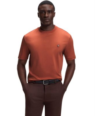 Men's Cotton Monogram Regular-Fit T-Shirt