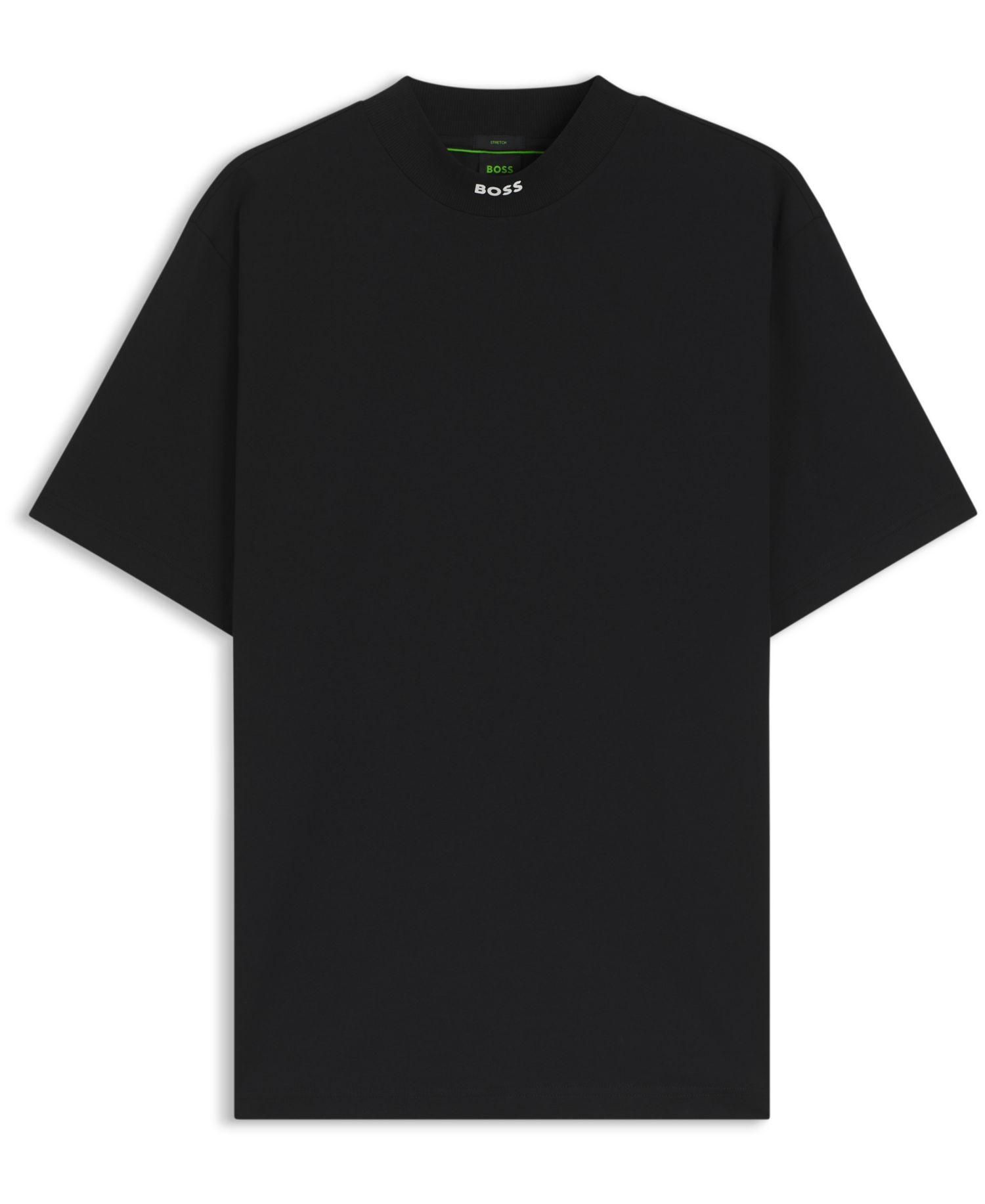 Men's Relaxed-Fit Mock-Neck T-Shirt