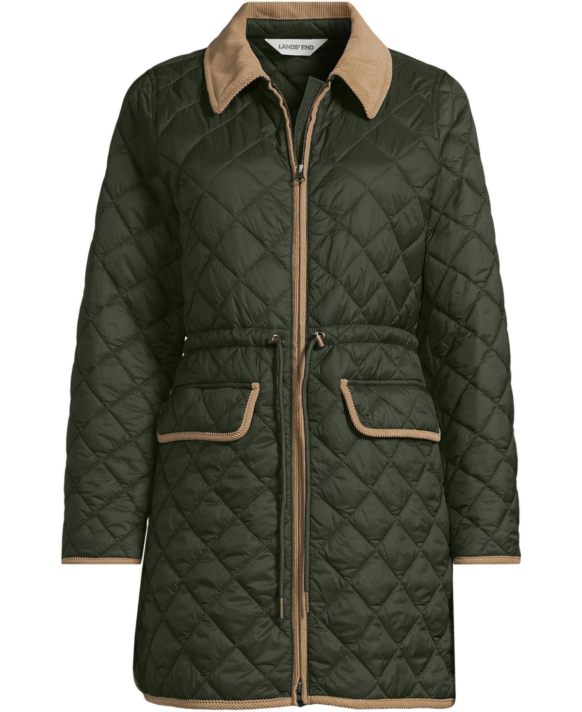 Lands' End Plus FeatherFree Insulated Barn Coat