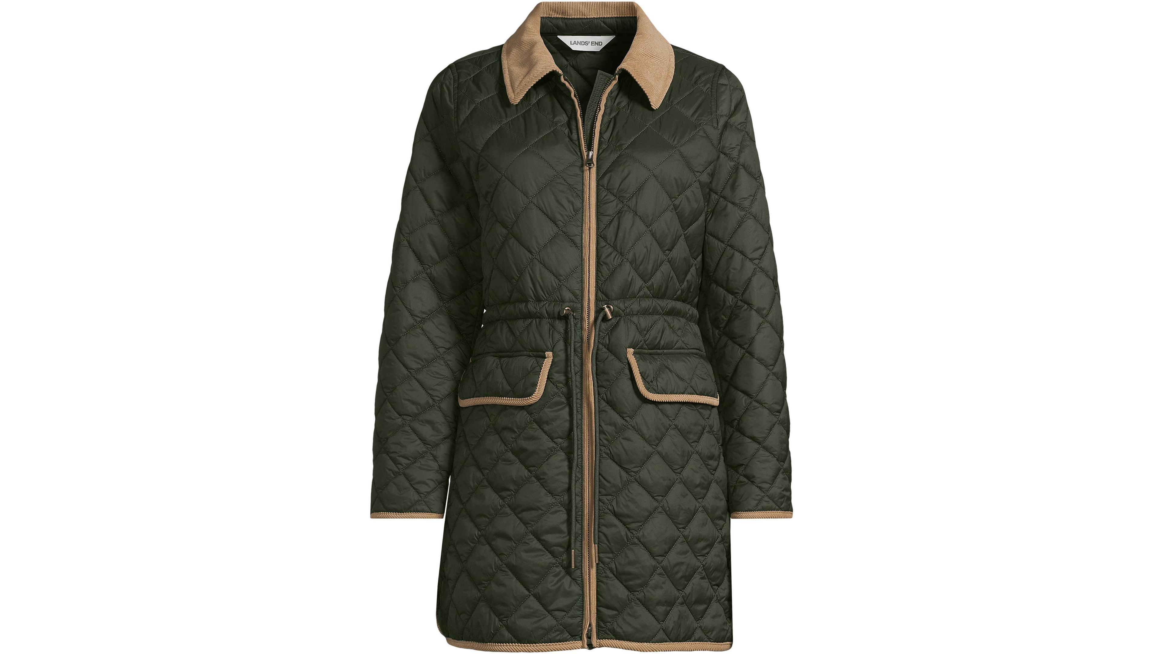 Lands' End Plus FeatherFree Insulated Barn Coat