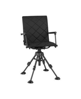 360degree(s) Silent Swivel Hunting Seat with 5-Level Adjustable Height