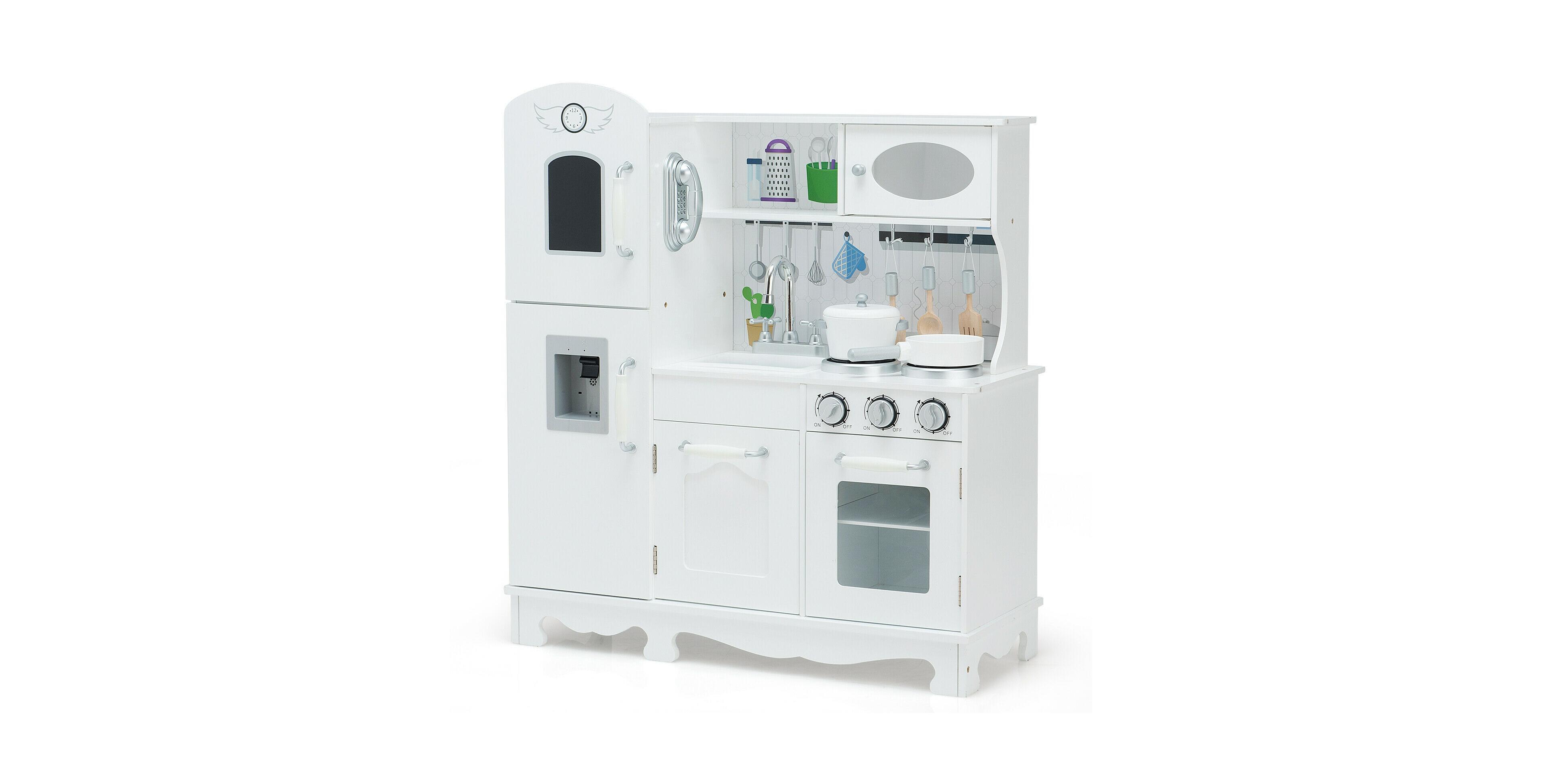 Mecale Water Dispenser Pretend Play Kitchen, Ages 3+