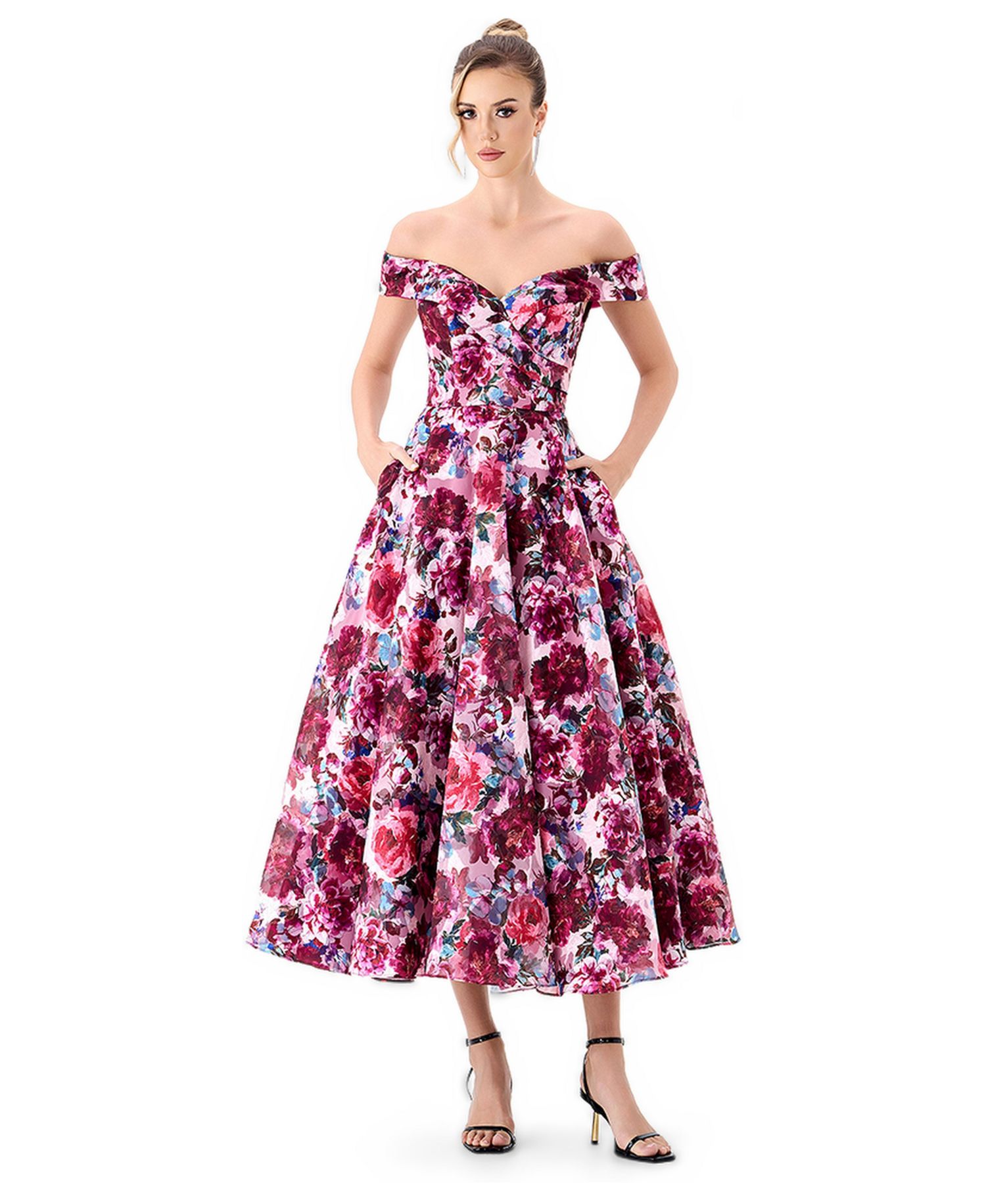 Women's Visage A Line Midi Dress