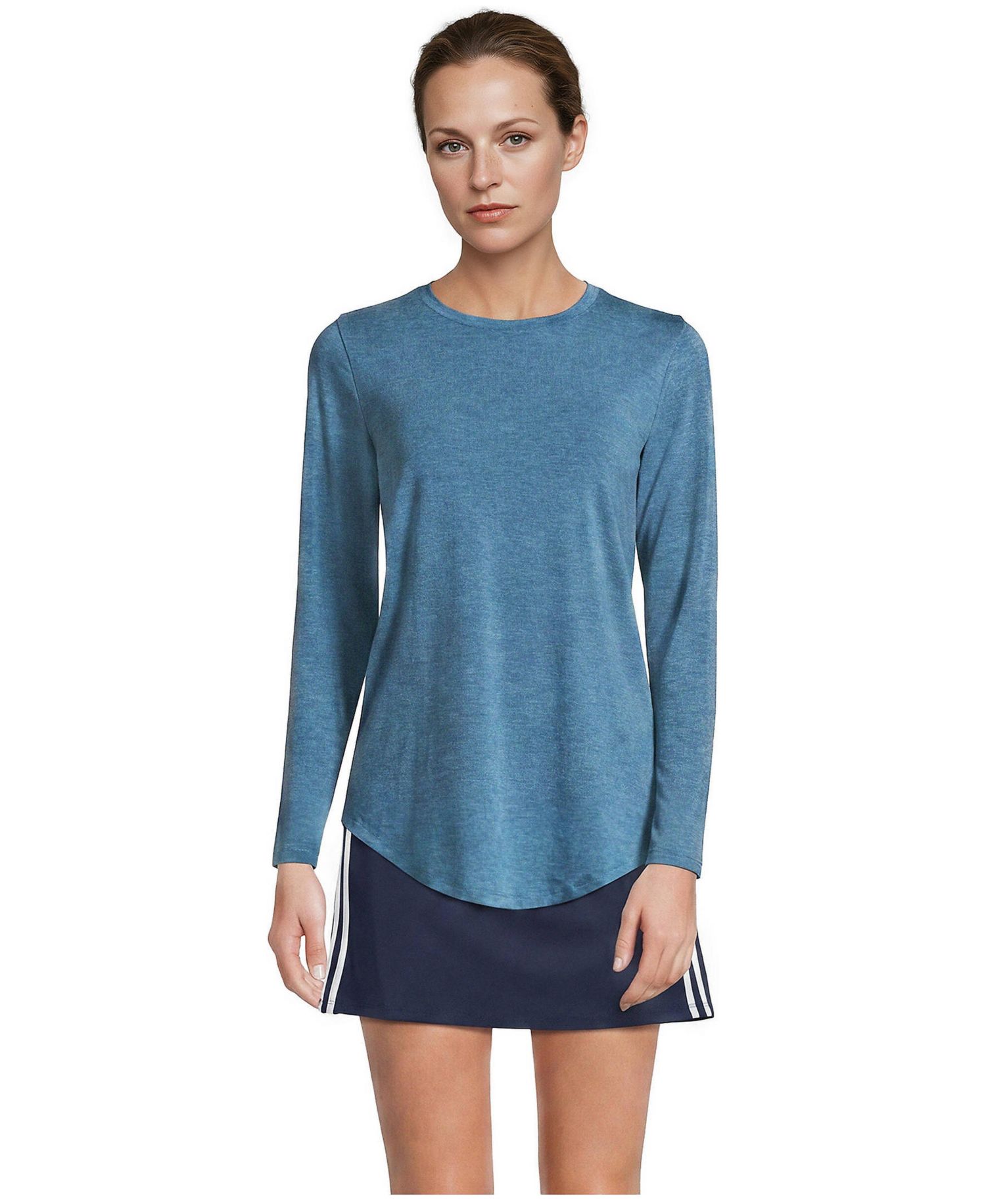 Women's Long Sleeve Cooling Performance Tunic Tee