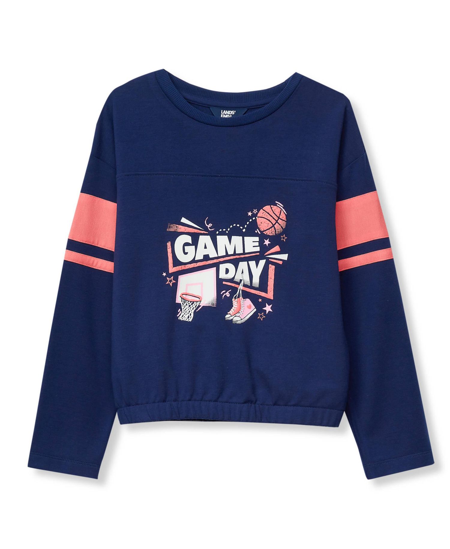 Girls' 4-16 Varsity Graphic Long-Sleeve T-Shirt