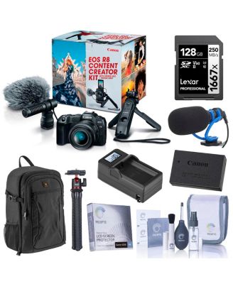 EOS R8 4K Content Creator Kit Camera