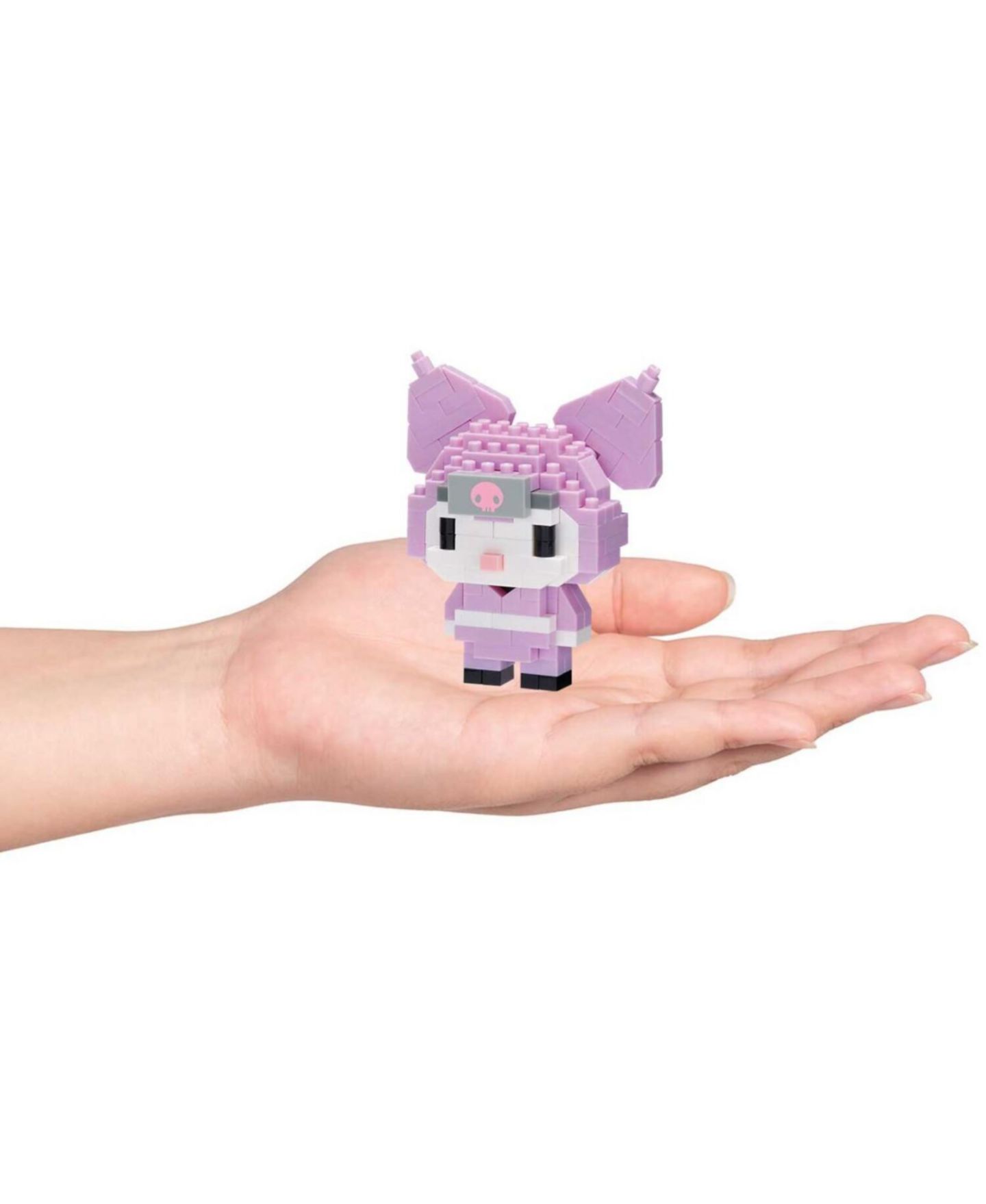 Детский конструктор Bandai Nanoblock Sanrio Kuromi Ninja 160-Piece Building Set, Ages 12+ — фото 3