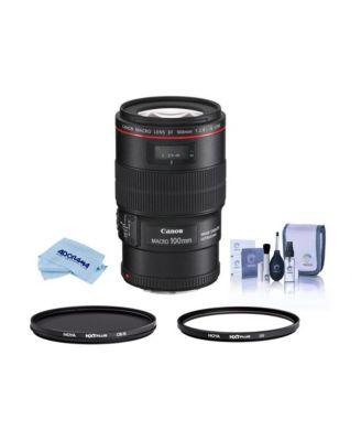 EF 100mm f/2.8L Macro IS USM 1:1-Magnification Lens for Canon EF-Mount
