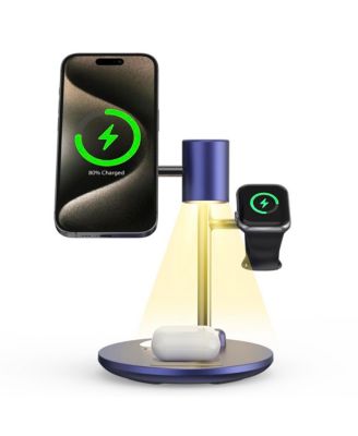 MagCold 07 Qi2 15W 4-in-1 Cooling Wireless Charging Station Compatible with Apple MagSafe and Android