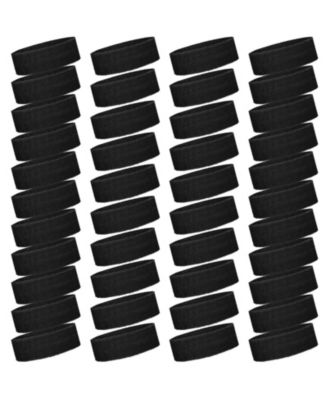 42 Pack Terry Cloth Athletic Headbands Sweat Absorbing For Sports Yoga Outdoor Activities