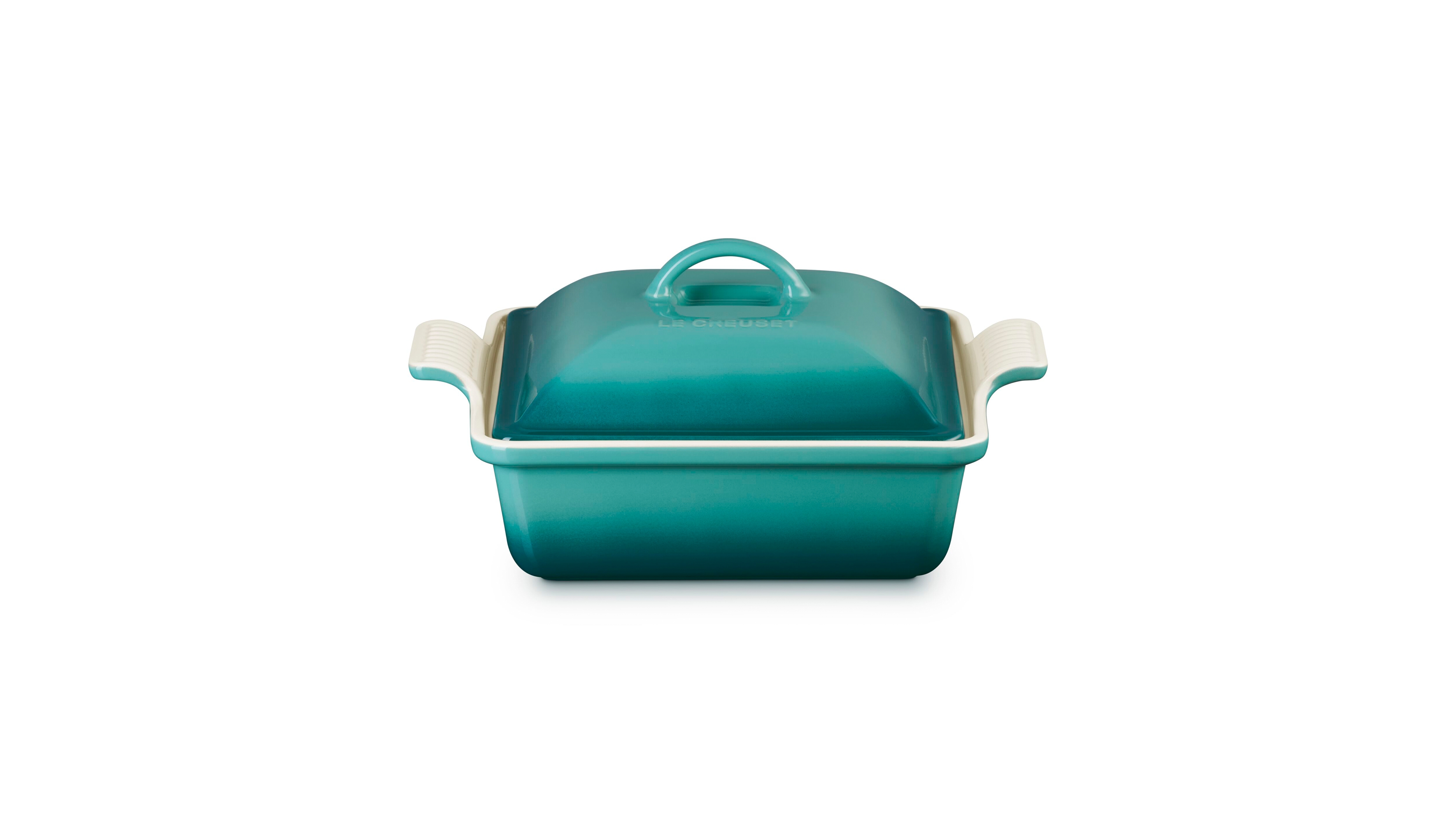 Le Creuset Stoneware 2.5-Quart Covered Square Casserole