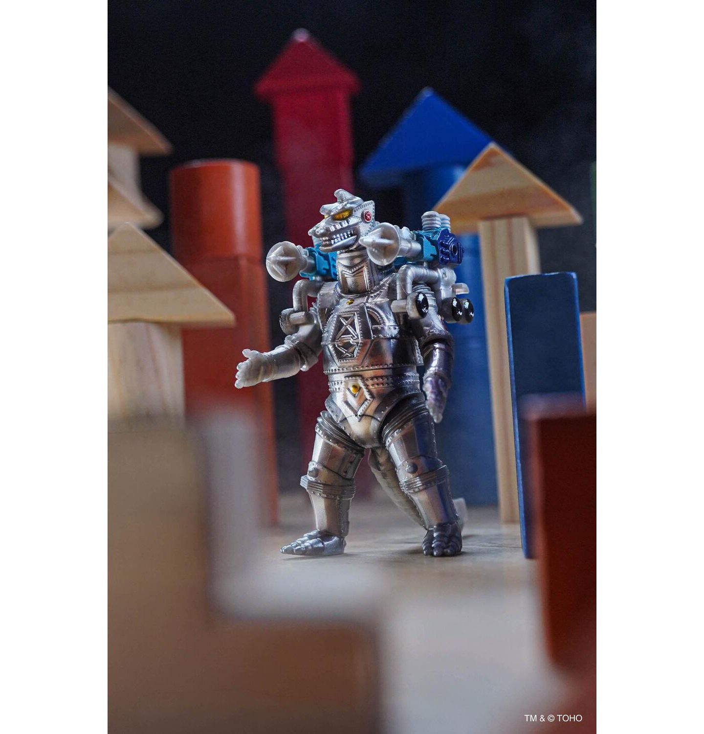 Набор из 2 фигурок Bandai Godzilla Godziburst: Mechagodzilla и установка Maser, от 4 лет — фото 2