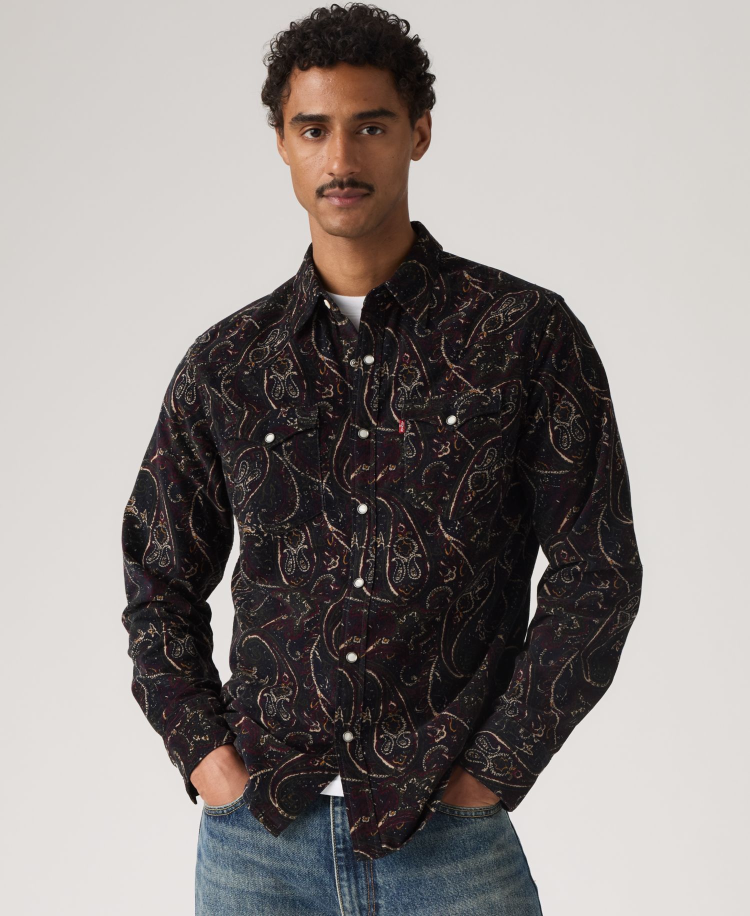 Men's Barstow Long-Sleeve Western Shirt