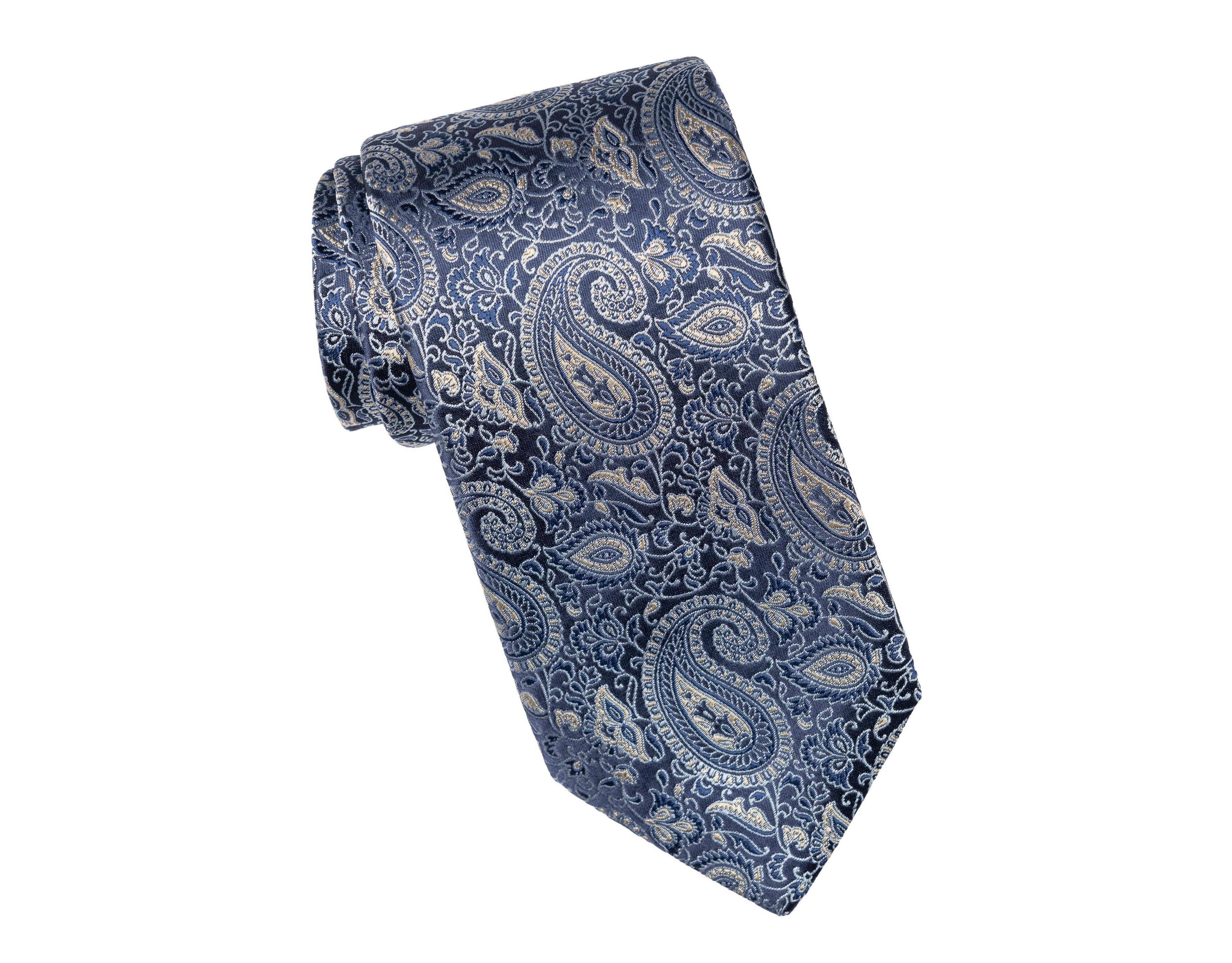 Elizabetta Big & Tall Donatello - Silk Jacquard Tie for Men