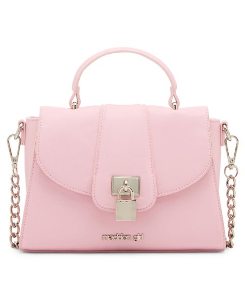 Женская сумка Madden Girl Small Top Handle Crossbody Handbag, цвет: Розовый