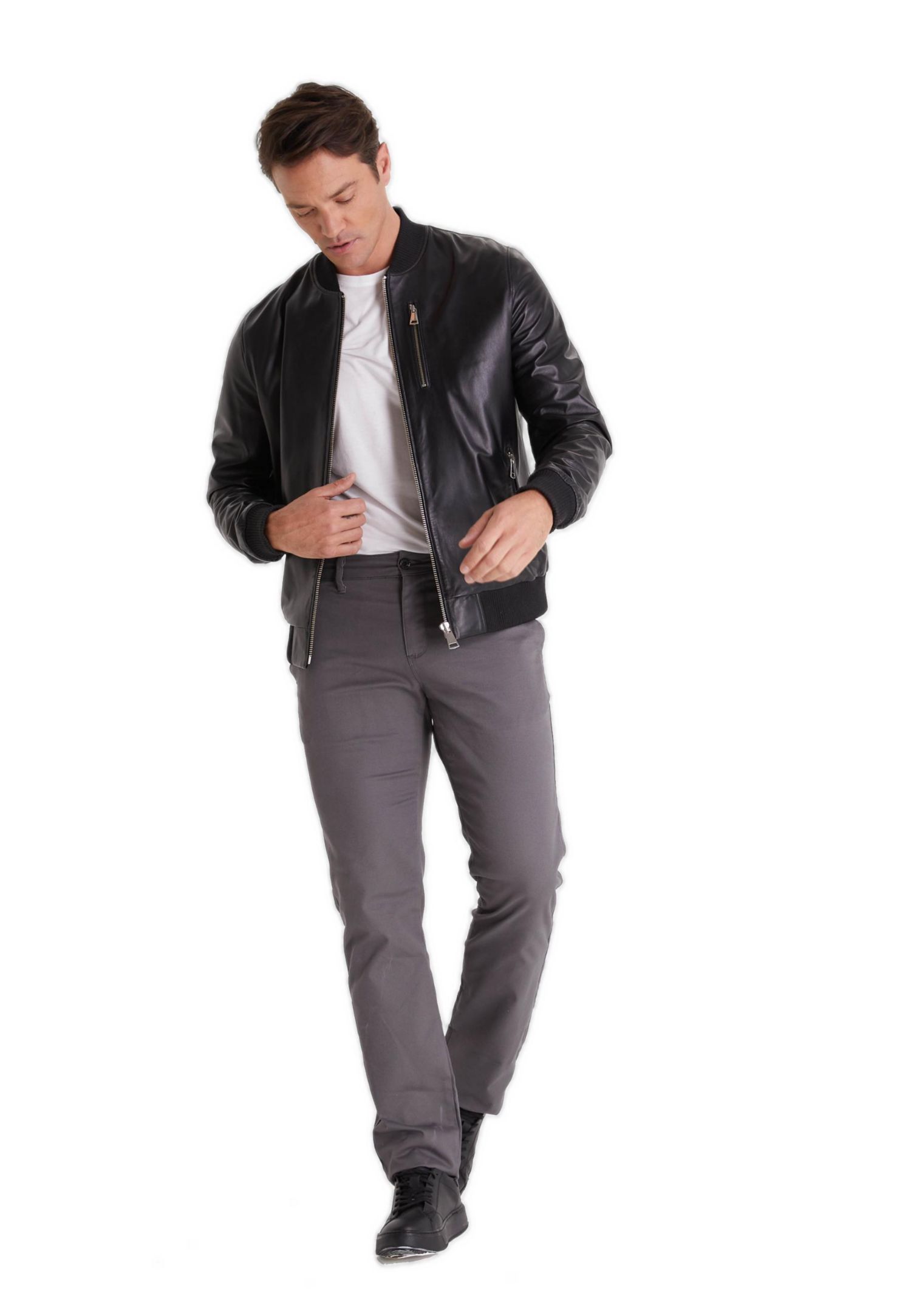 Men's Jasper Leather Jacket