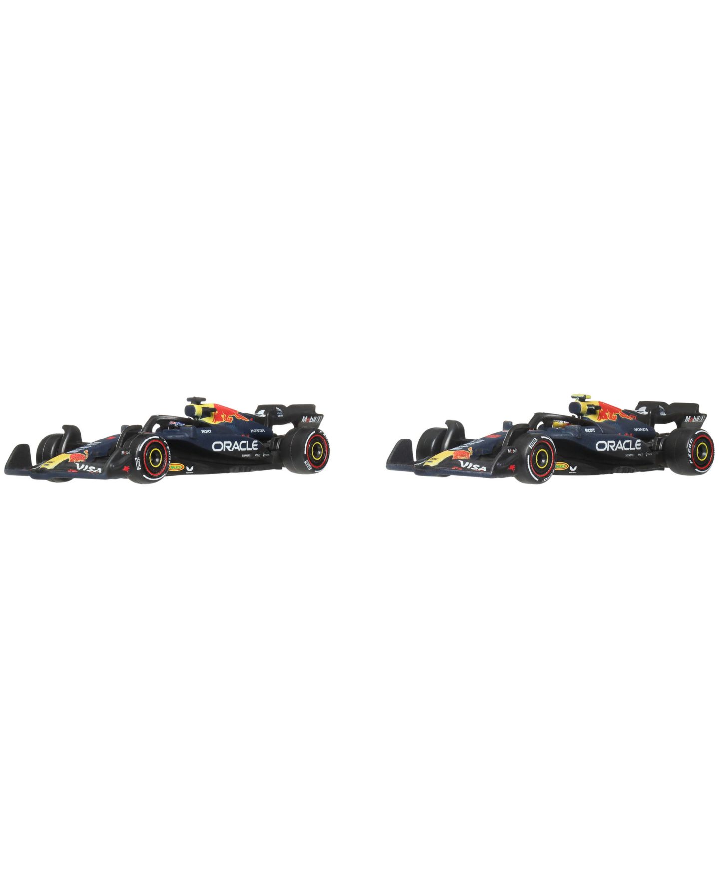 Набор Hot Wheels из 2 гоночных машин Oracle Red Bull Racing Verstappen и Tsunoda, 1:64 — фото 6