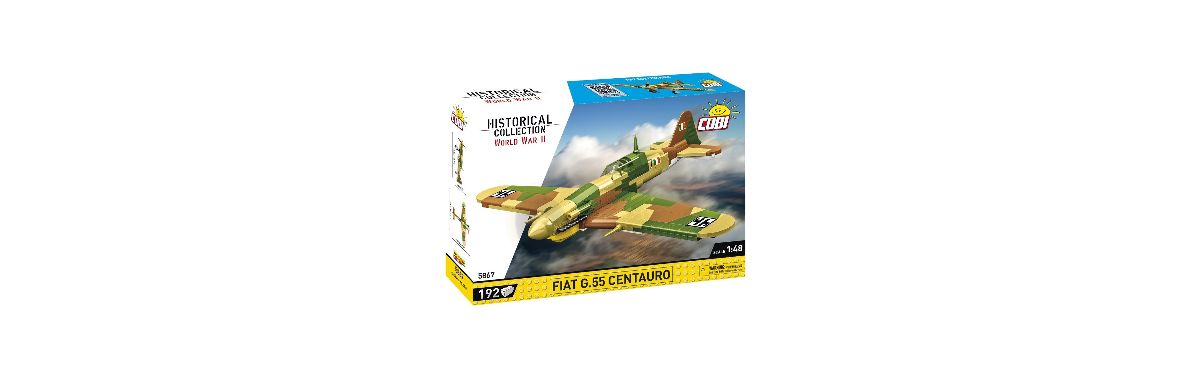 Cobi Wwii Fiat G.55 Centauro 192-Piece Building Set, Ages 6+