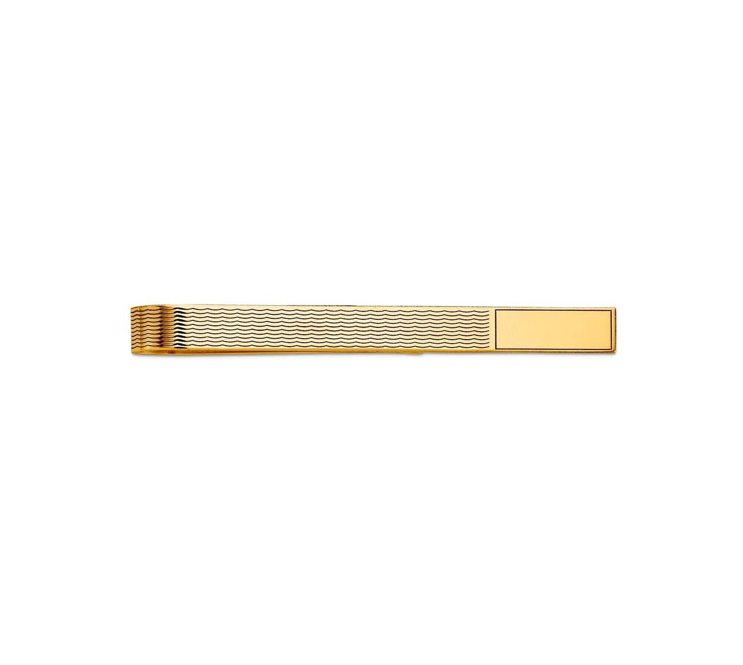 14k Yellow Gold Tie Bar