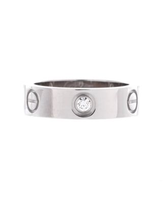 Love 3 Diamonds Band Ring
