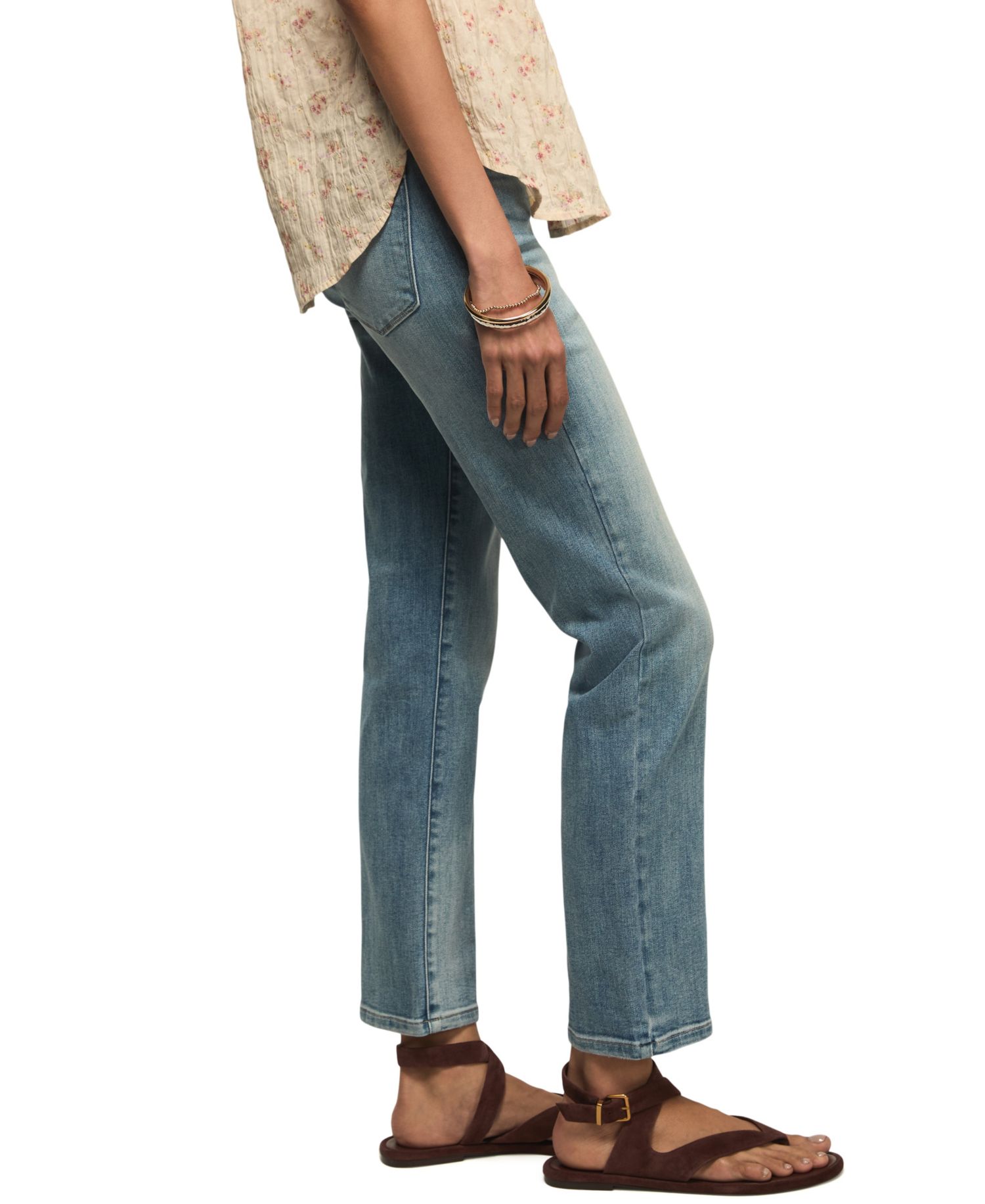 Women's Zoe High-Rise Straight-Leg Jeans