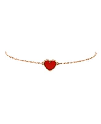 Pre-Owned Van Cleef and Arpels Sweet Alhambra Heart Bracelet