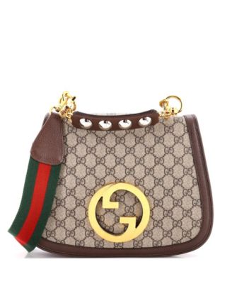 Medium Blondie NM Top Handle Bag GG Coated Canvas