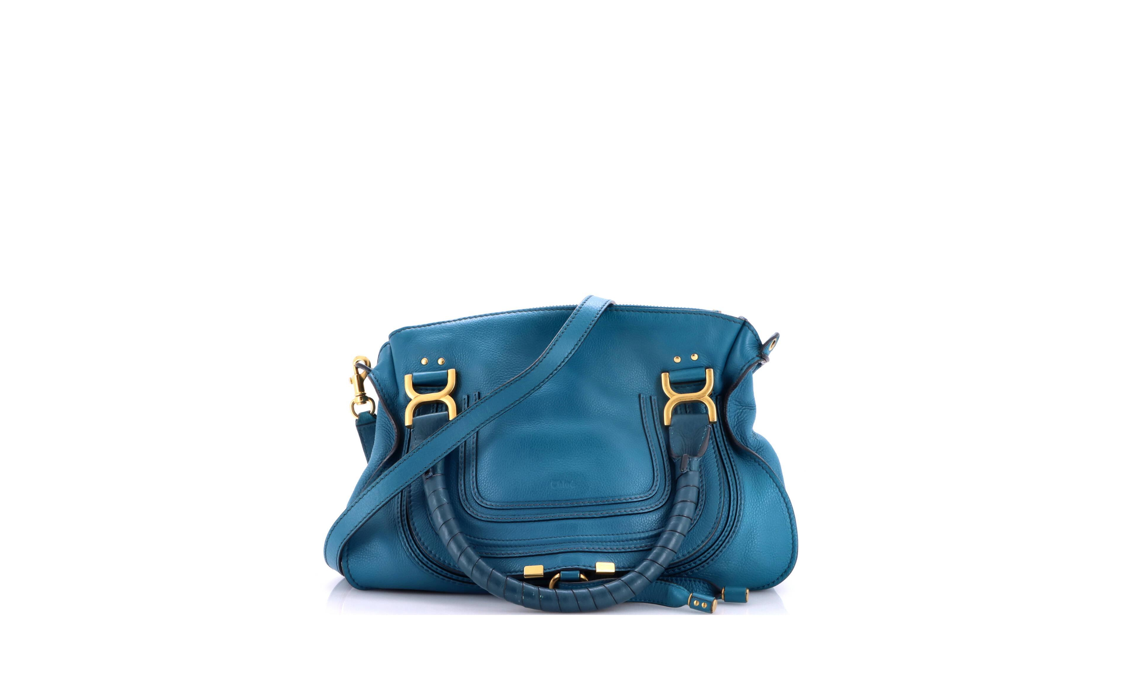 Pre-Owned Chloe Marcie Medium Leather Satchel